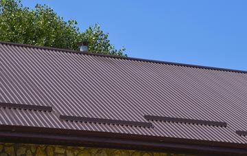 typical Shudy Camps corrugated roof uses