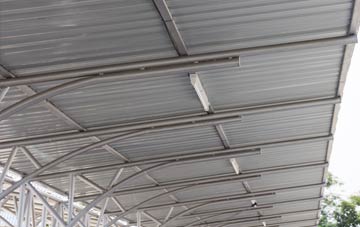 installing Shudy Camps metal roofing